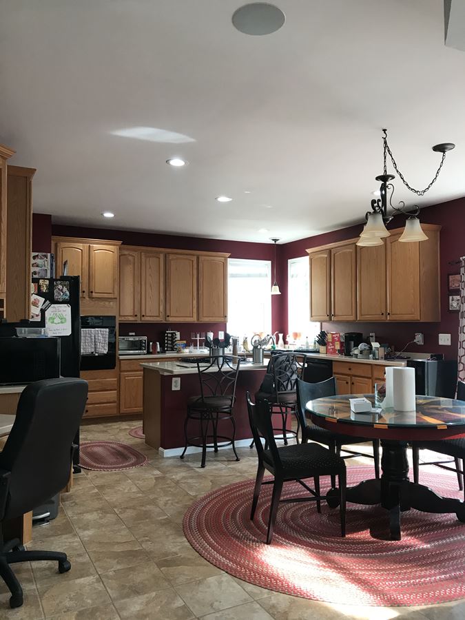 Recessed Lighting Installation in Kitchen in Fairfax, VA