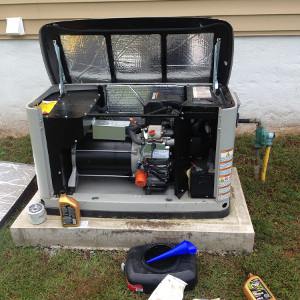 Maintenance of a Generac Generator in Warrenton VA