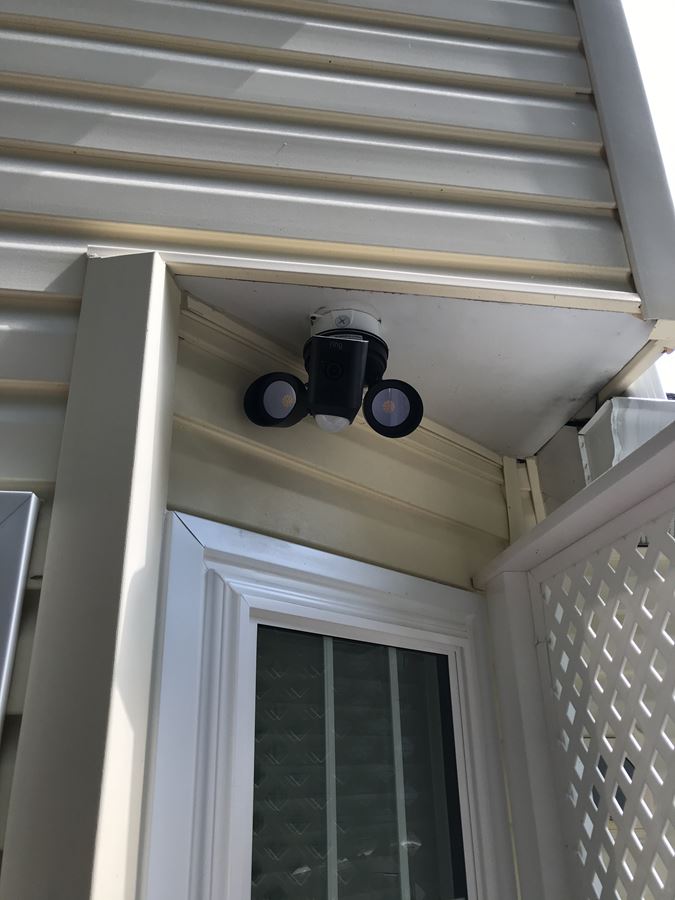 Flood Light Replacement with Ring Camera and Switches in Manassas Park, VA