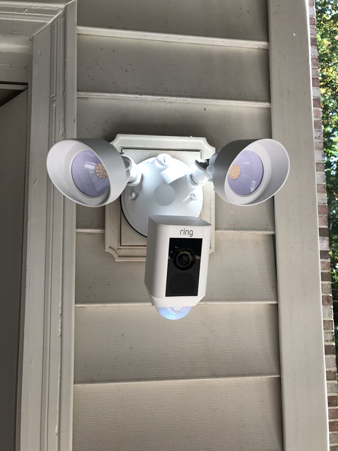 Ring Security Camera and Light Installation in Clifton, VA